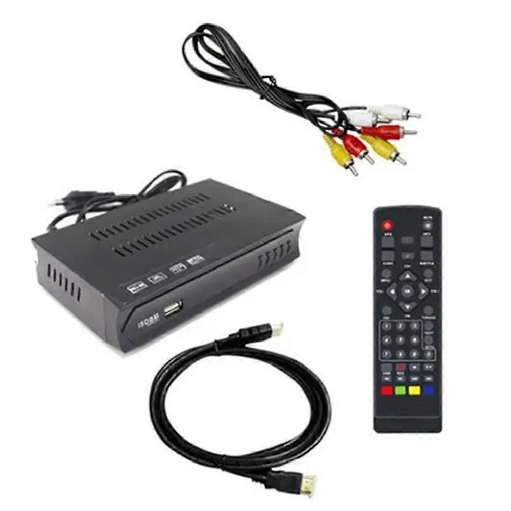 Isdb-t 1080p Hd-decoder Mit Kabel Für Brasilien Und Chile (europäischer Stecker).