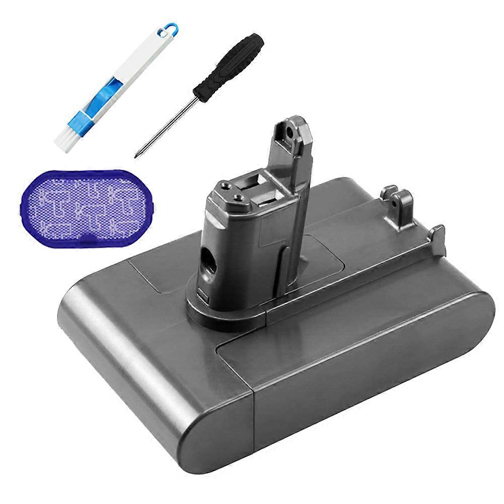 Ersatz-akkuadapter (22,2 V Li-ion) Für Dc34 + Filterset Für Die Staubsauger Dc35, Dc45, Dc31, Dc34, Dc44 Und Dc31/dc35 Animal