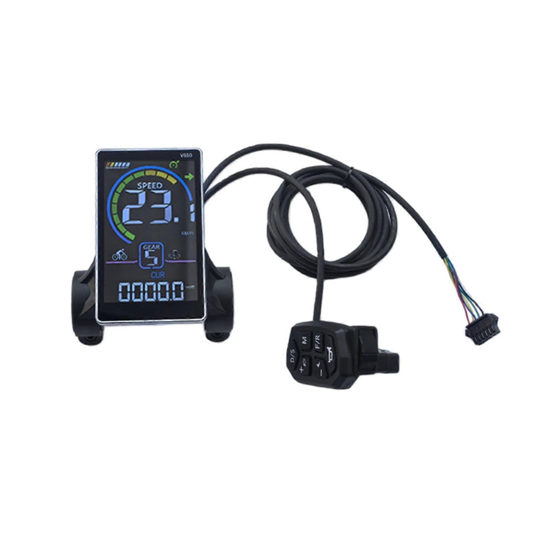 Tachometer Für Elektrofahrräder Ebike Display V680 Dk86, Lcd-bildschirm Mit Sm-anschluss
