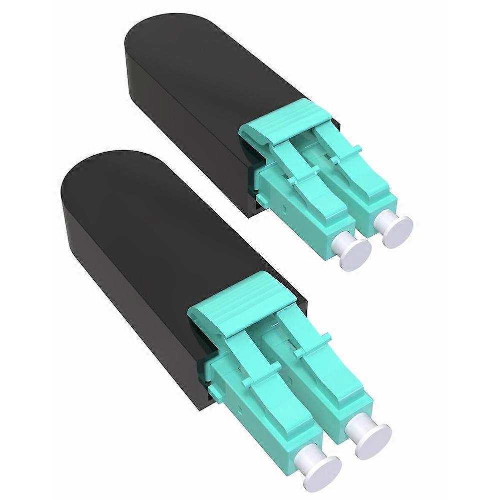 Packung Mit 2 Lc/om3 Multimode-lwl-loopback-adapterkabeln Für Testanwendungen, Lwl-loopback-koppler