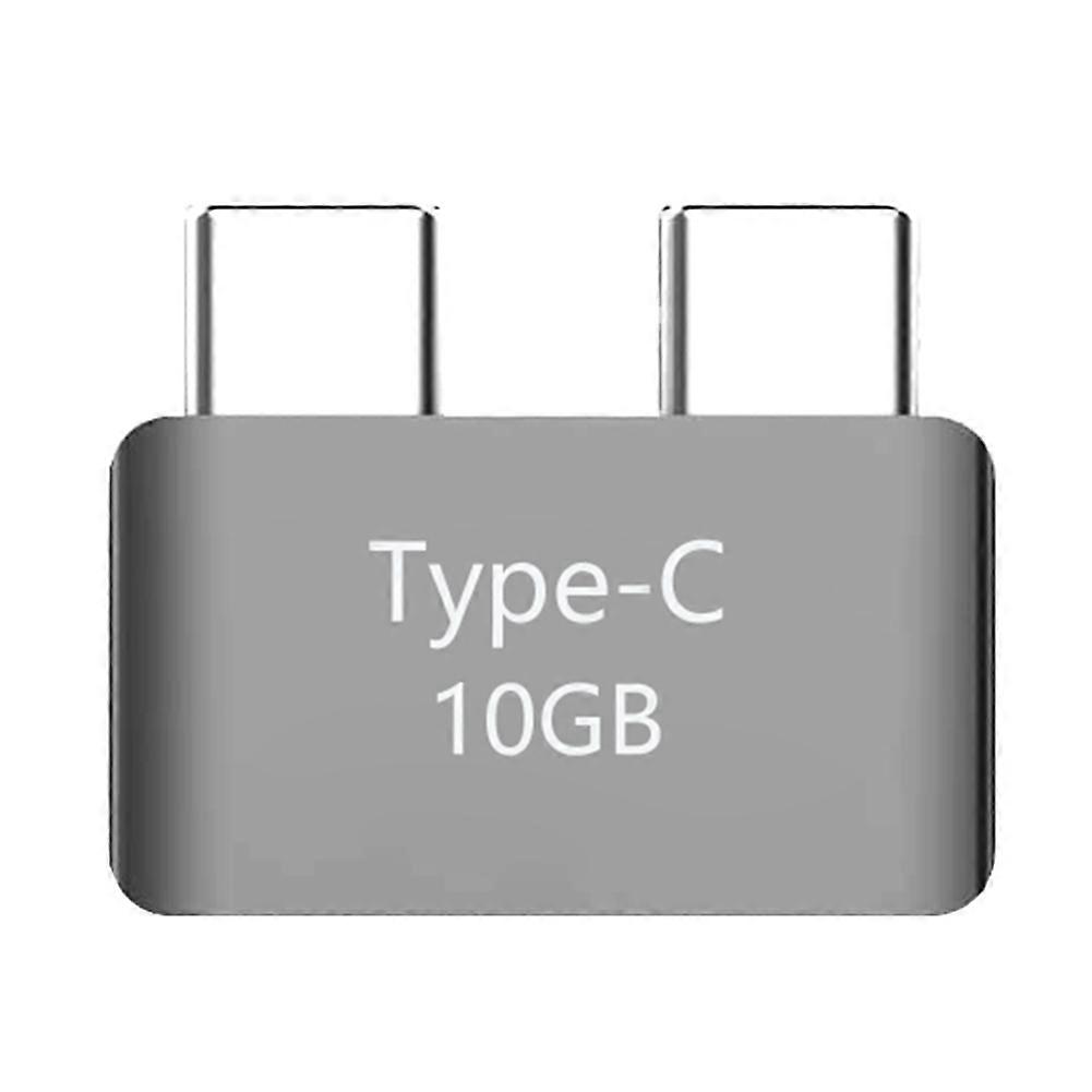 Dualer Usb-c Thunderbolt 3-verlängerungsadapter (buchse Auf Stecker), Kompatibel Mit 40 Gbit/s Und 5k-video Für Macbook Pro Air