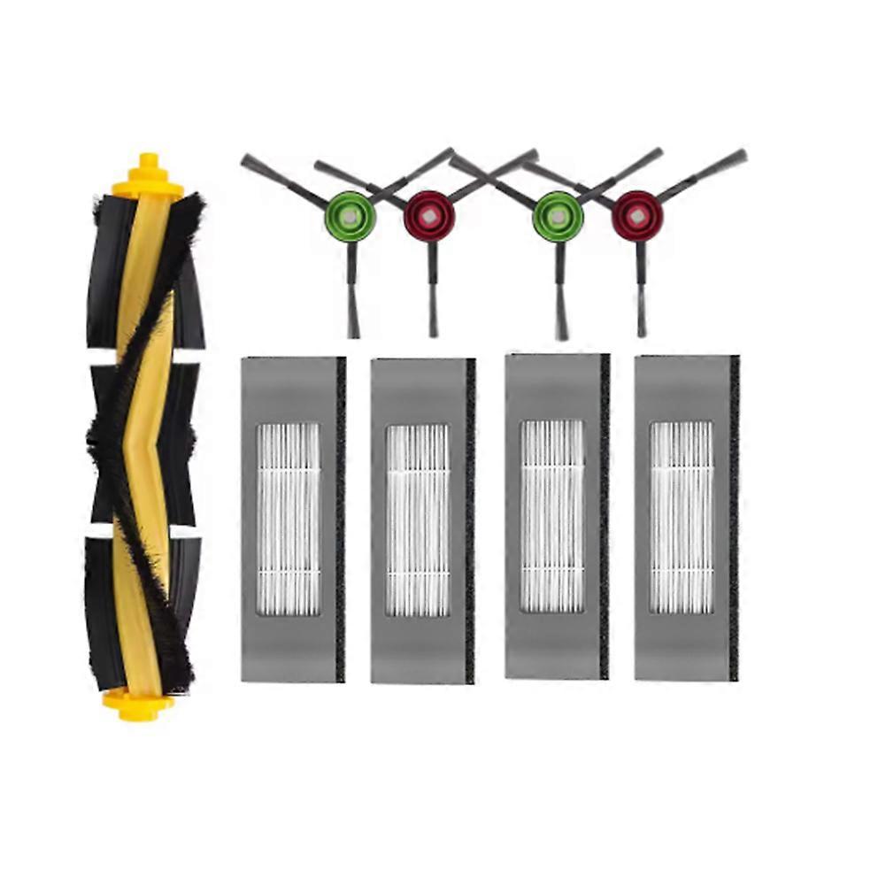 Zubehör Für Ecovacs Deebot N8/n8 Pro/ozmo T8/t8 Pure/t9/t9+ Staubsauger: Hauptbürste, Filter Und Staubbeutel.