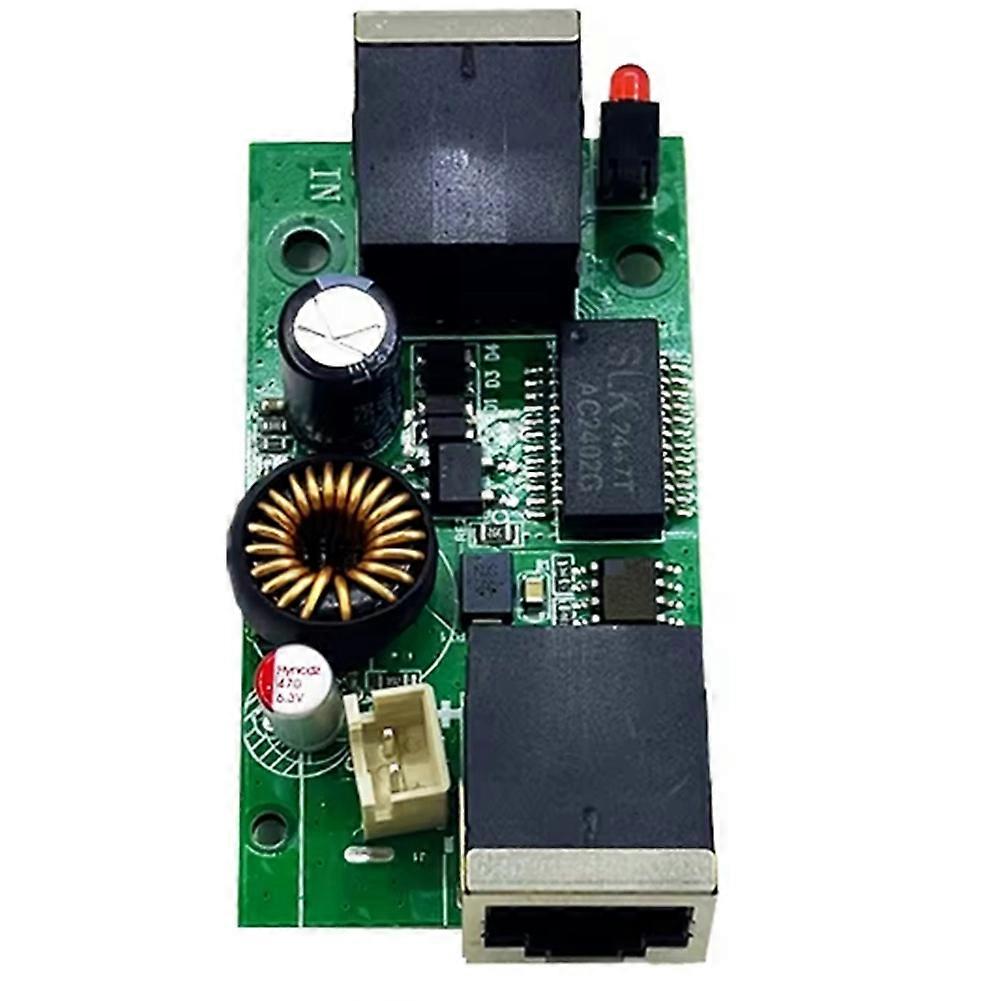 Isolierter Aktiver Poe-splitter 48 V Auf 5 V/12 V Ieee 802.3af/at, 12/5 V Dc-ausgang, 27 W, 2,5 Ghz/10 Ghz/100 Ghz/1000 Ghz, B