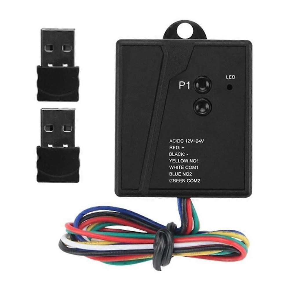 Ac/dc 12–24 V Fernbedienungs-torempfänger Für Auto, Drahtloser Sender, Usb-sensor, 2,4 Ghz Bluetooth, 2 Kanäle