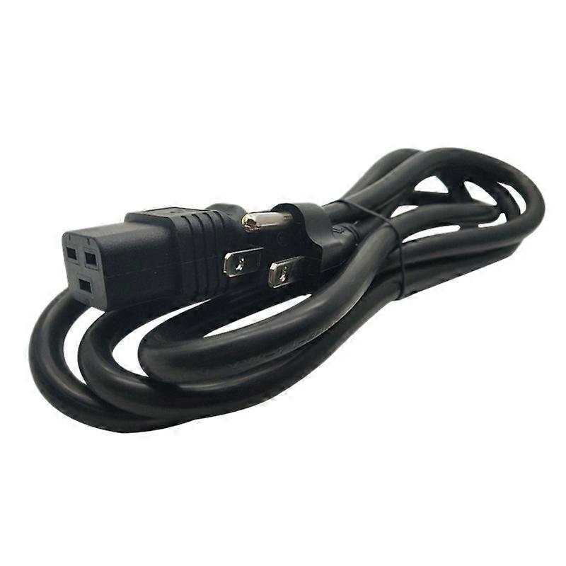 Us Nema 5-15p Auf C19 Ac-stromverlängerungskabel, Nema 5-15p Auf Iec 320 C19 Netzkabel (us-stecker, 1 M)