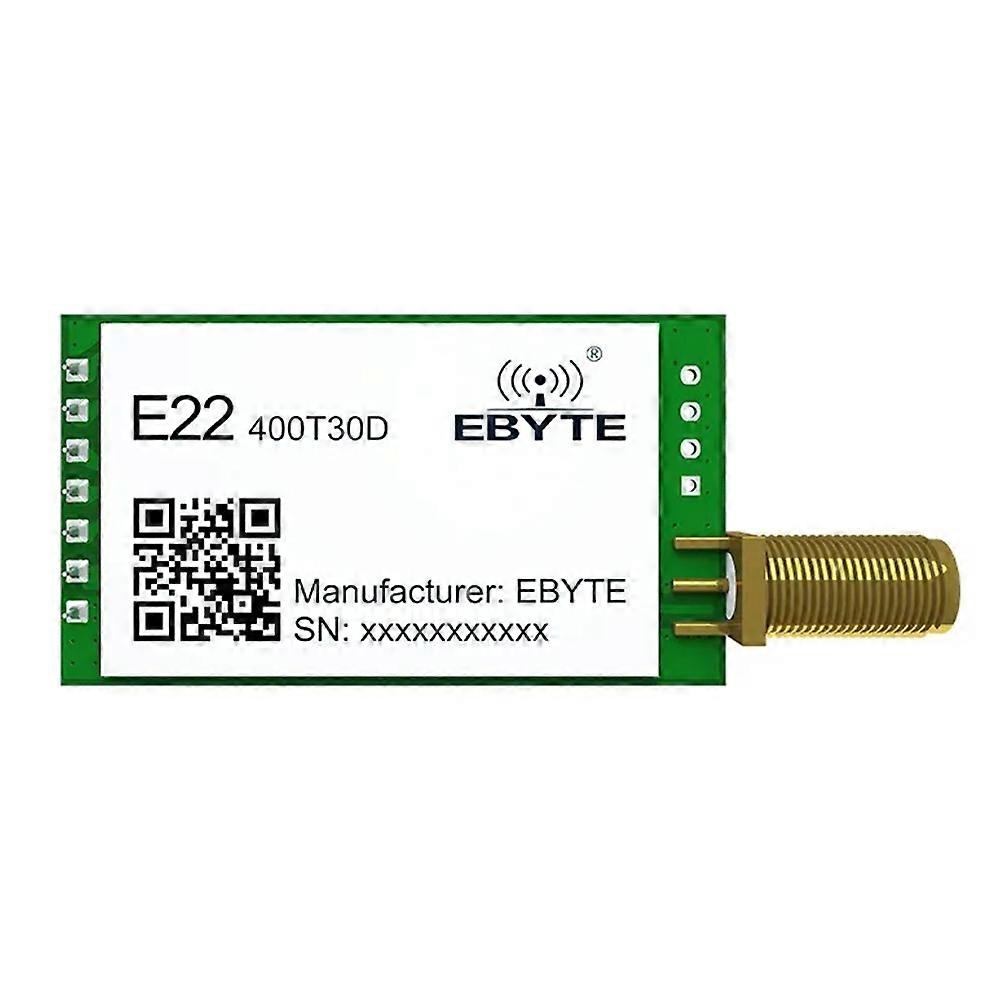 Ebyte E22-400t30d 433 Mhz Lora-modul, 30 Dbm 1 W Lora-hf-transceiver, 10 Km Reichweite, Uart-dip-modul Mit Serieller Schnittstelle