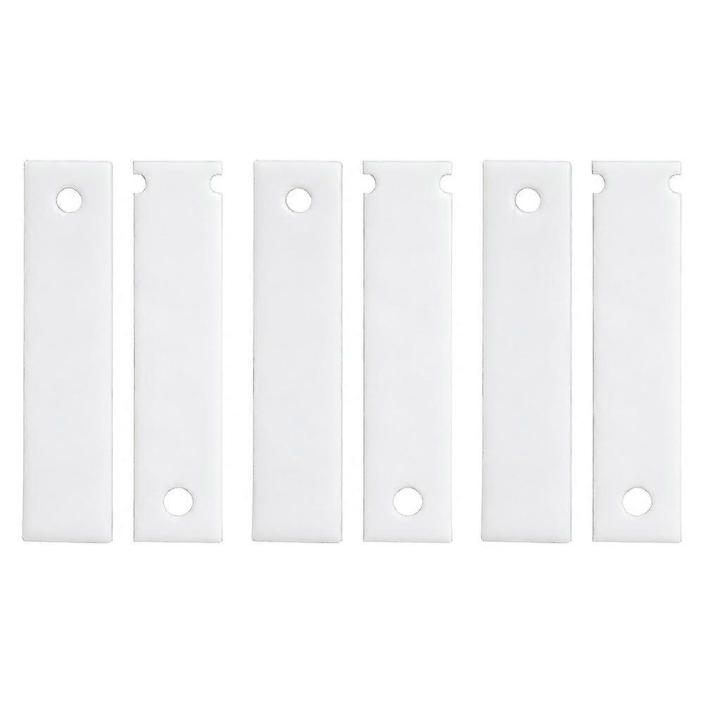 6er-packung We1m333 Und We1m1067 Trommelgleitstücke Für Wäschetrockner, Kompatibel Mit Verschiedenen Wäschetrocknermodellen. Ersetzt Die Modelle We1m481 Und We1m316.