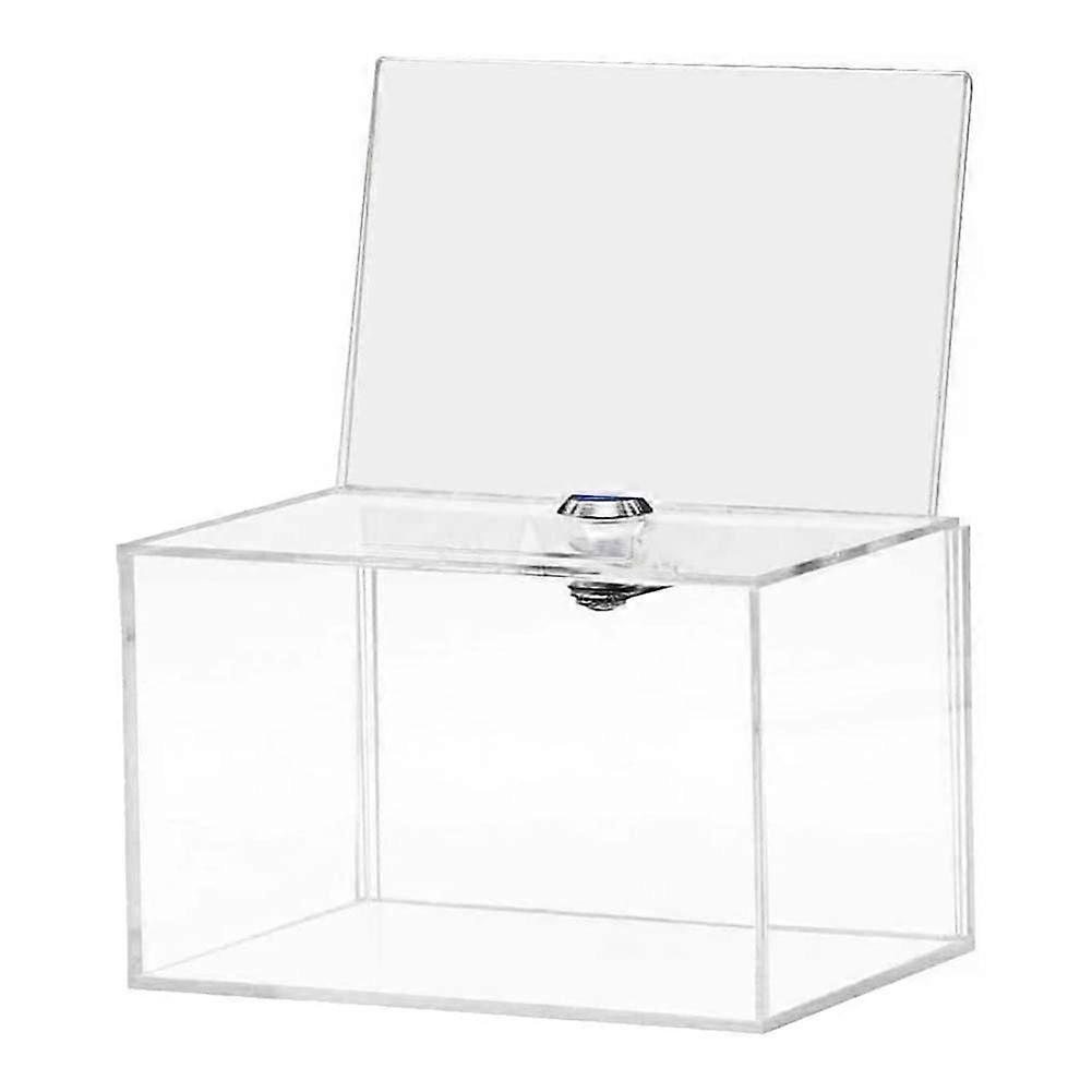 Spendenbox Aus Acryl – Box Für Abstimmungen, Spendenaktionen Für Wohltätige Zwecke, Umfragen, Lotterien, Wettbewerbe, Ratschläge, Tipps Und Meinungen.