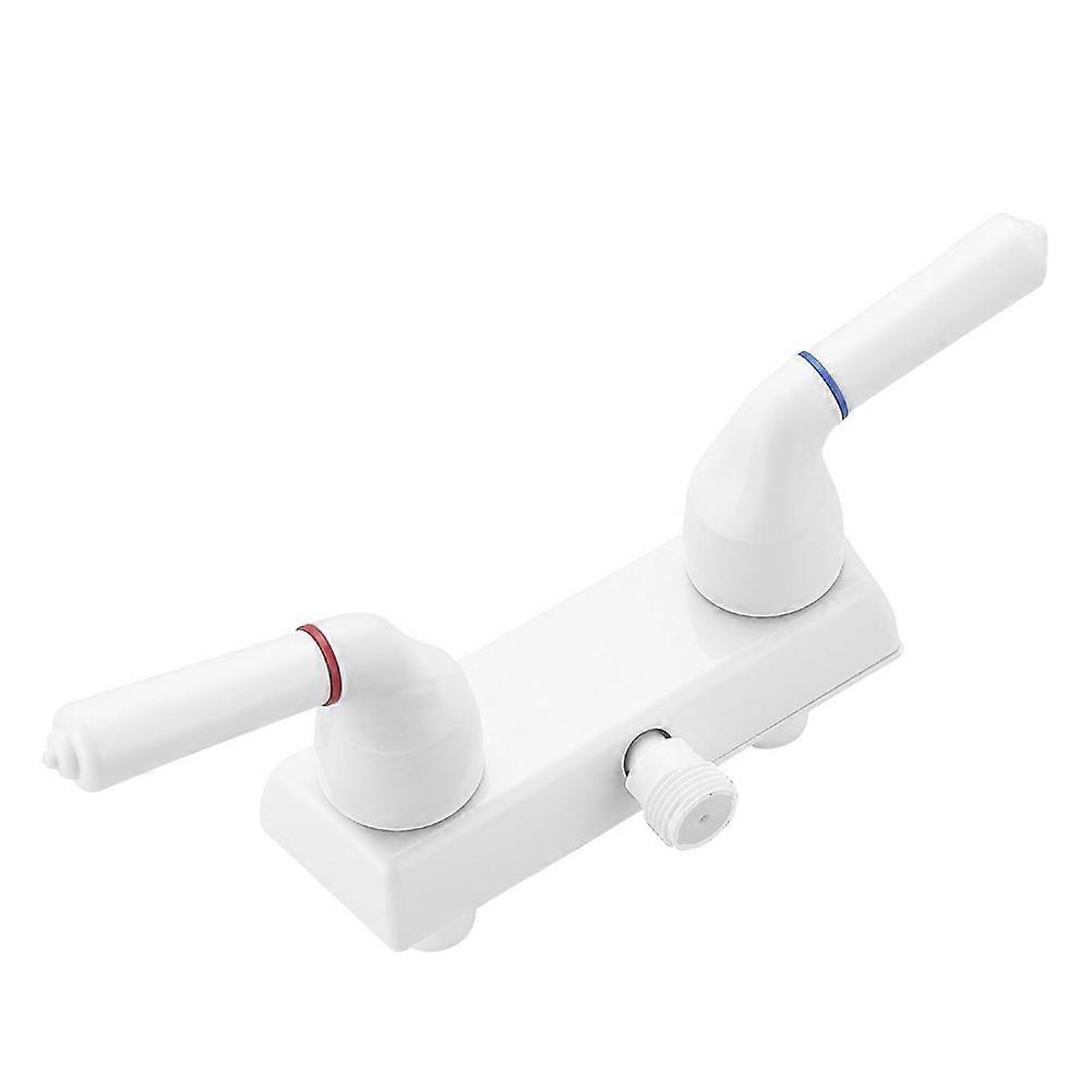 Duscharmatur Für Wohnmobile, 10 Cm Duschventil Mit Doppelhebel Zur Kalt-/warmwasserregelung Für Badezimmer In Wohnmobilen/wohnwagen/mobilheimen