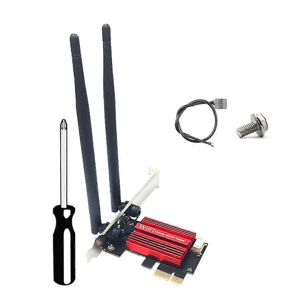 Ax900 Wlan-netzwerkkarte Wifi 6 Pci-e Dualband 2,4 Ghz/5 Ghz Mit Bluetooth 5.4 Für Windows 10/11 Desktop-pc