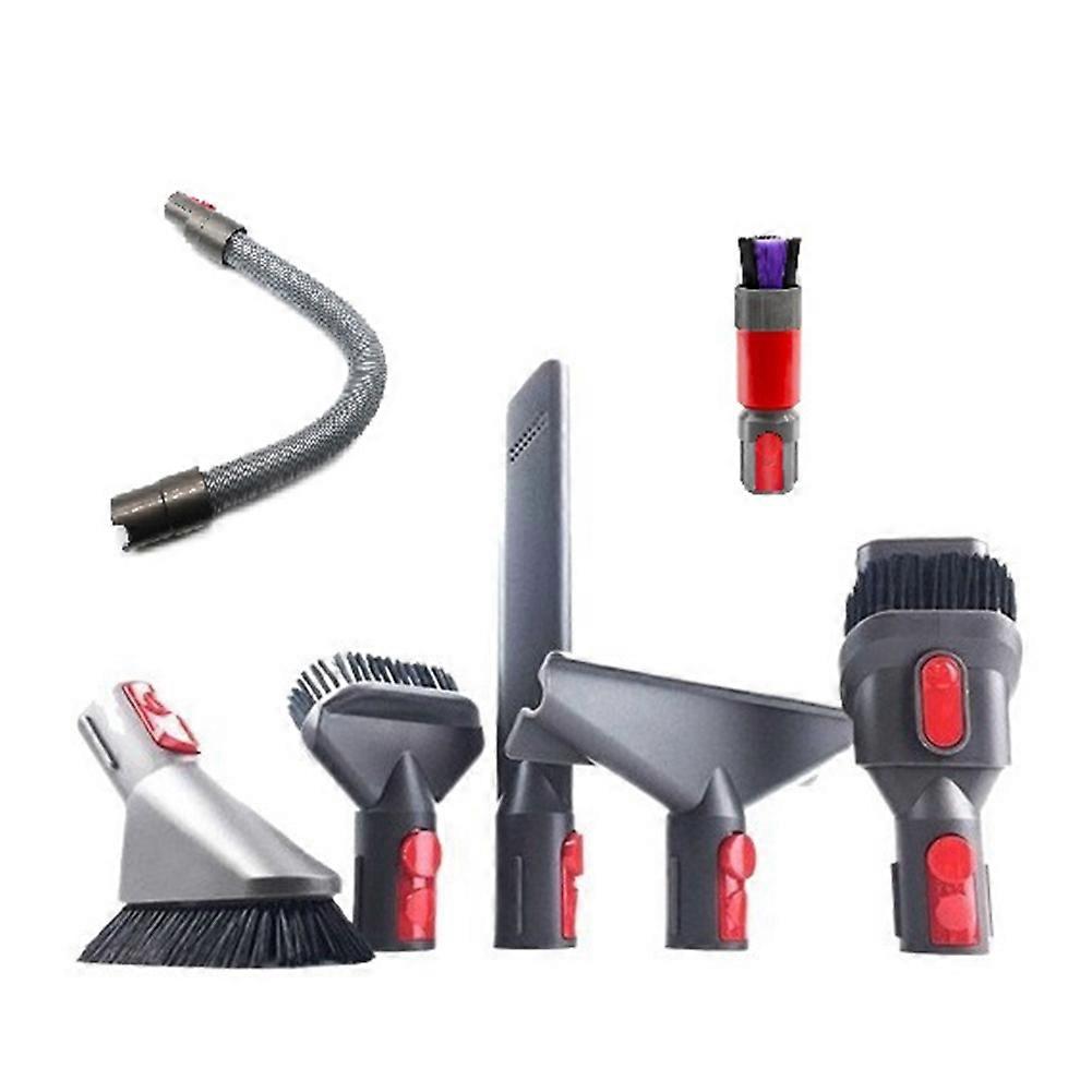 7-teiliges Set Aus Robusten Bürsten Und Schläuchen Für Die Staubsauger V7, V8, V10, V11 Und V15 – Ersatzteile