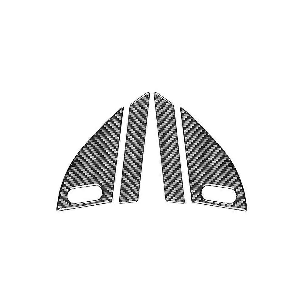 Dreieckige Fenstersäulenverkleidung Aus Kohlefaser Für Dodge Charger 2015–2023 – Innenausstattung