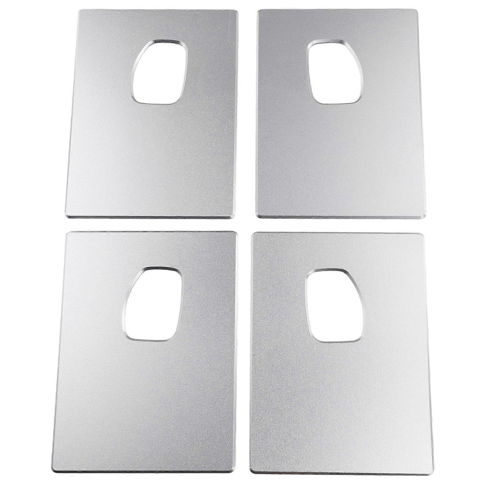Türgriffblenden Aus Verchromtem Aluminium Für Den Innenraum, Kratzfeste Abdeckplatten Für Hummer H2 Suv Sut 2003-2007