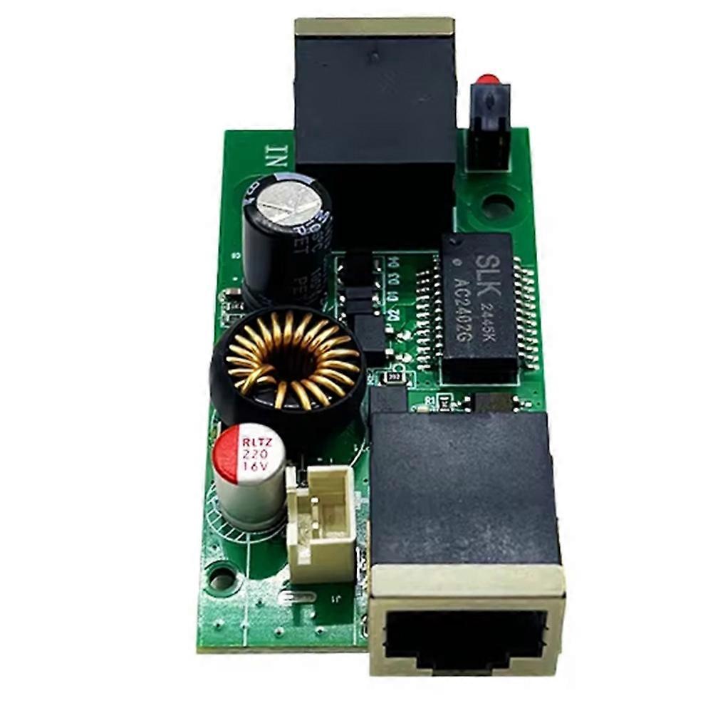 Isolierter Aktiver Poe-splitter 48 V Auf 5 V/12 V Ieee 802.3af/at, 12/5 V Dc-ausgang, 27 W, 2,5 Ghz/10/100/1000 Mbit/s