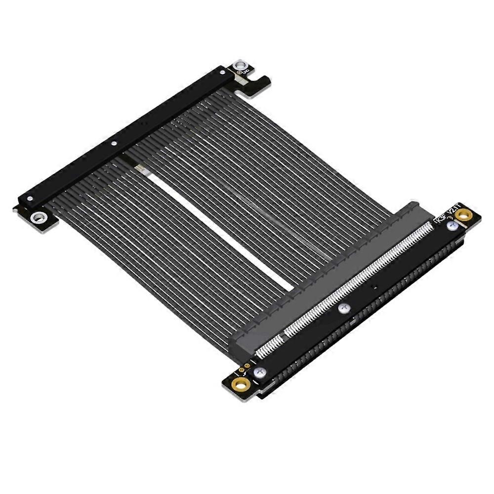 Pcie 5.0 X16 Verlängerungskabel Für 512g Gpu-grafikkarte Für Servergehäuse Nvidia Rtx50 Amd Rx90, 20 Cm