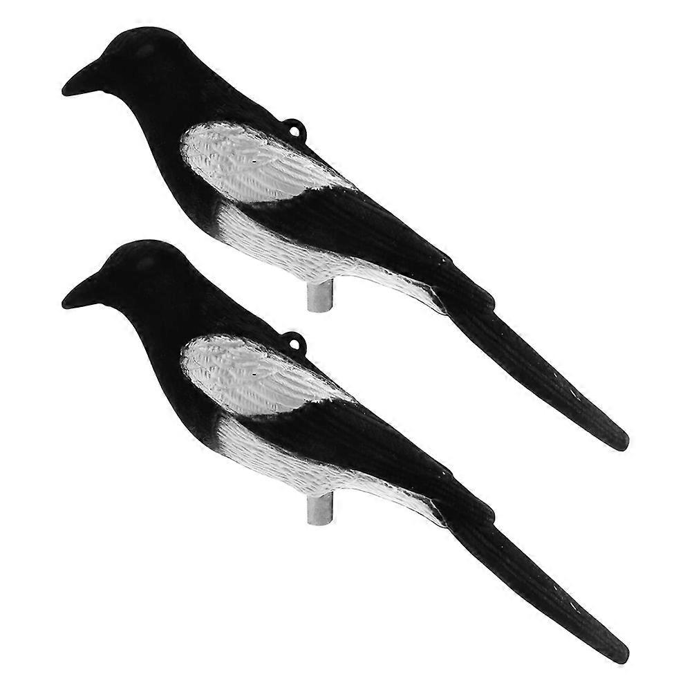 Set Mit 2 Jagdattrappen Für Den Außenbereich, 3d-vogelattrappen Zum Verscheuchen Von Gartenvögeln Und Zur Dekoration Ihres Rasens.