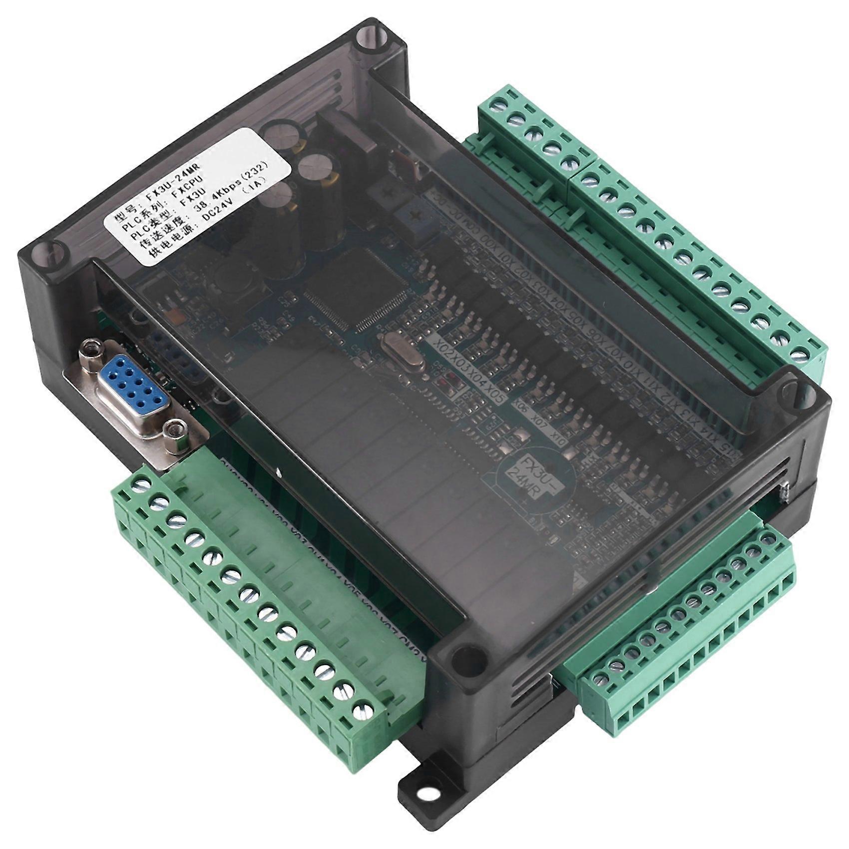 Fx3u-24mr Sps-industriesteuerplatine Mit Gehäuse, Speicherprogrammierbare Steuerung
