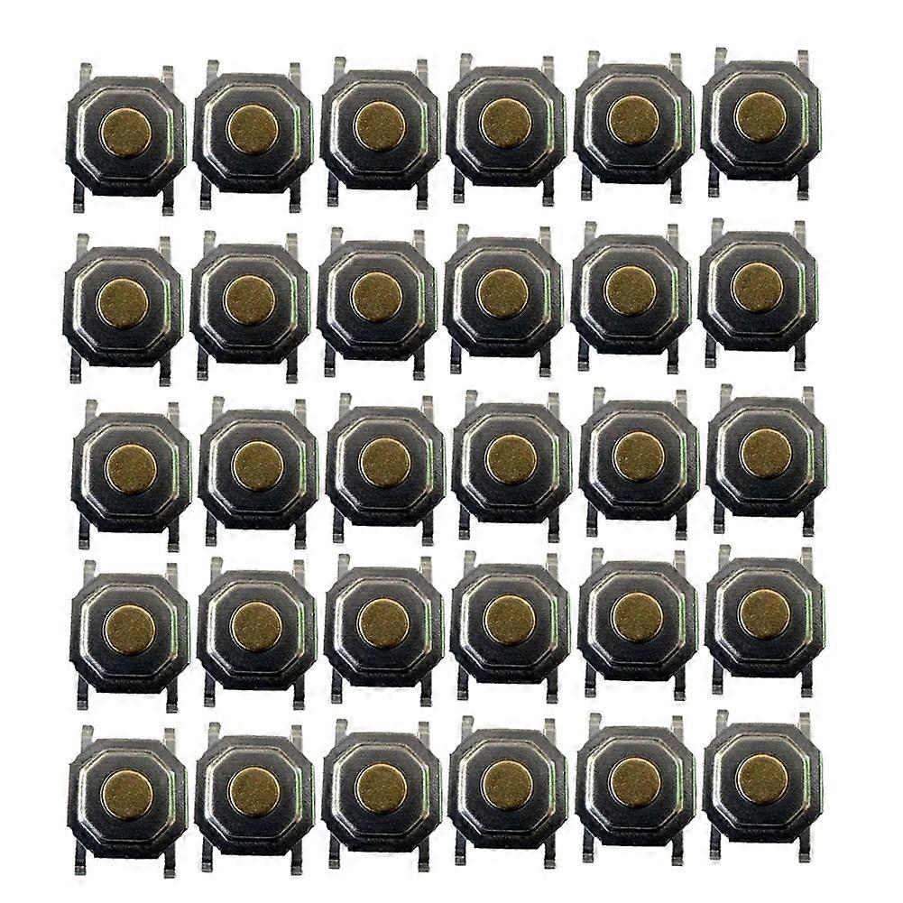 Set Mit 30 Seteam-tastknöpfen Für Dampfdrehteller, Mikroschalter-reparaturzubehör