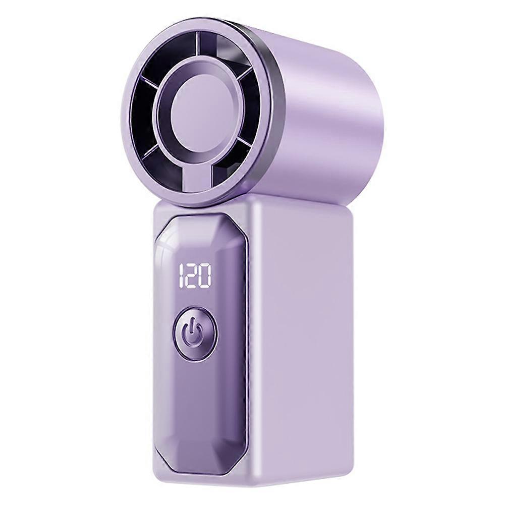 Mini-tragbarer Ventilator - Usb-aufladbar, Taschenformat, Ideal Für Reisen, Sommer Und Konzerte (siehe Bild 2).