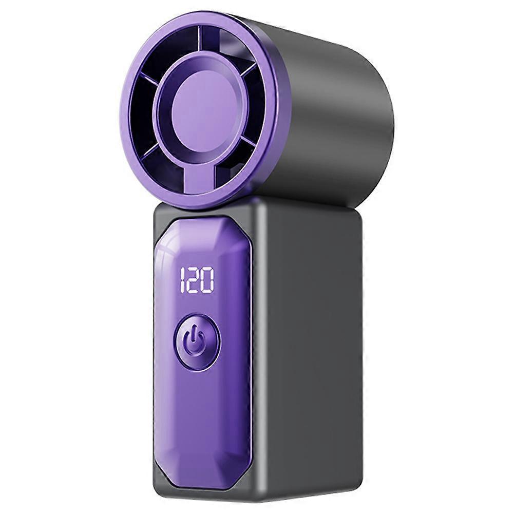 Mini-tragbarer Ventilator - Usb-aufladbar, Taschenformat, Ideal Für Reisen, Sommer Und Konzerte (siehe Bild 4).