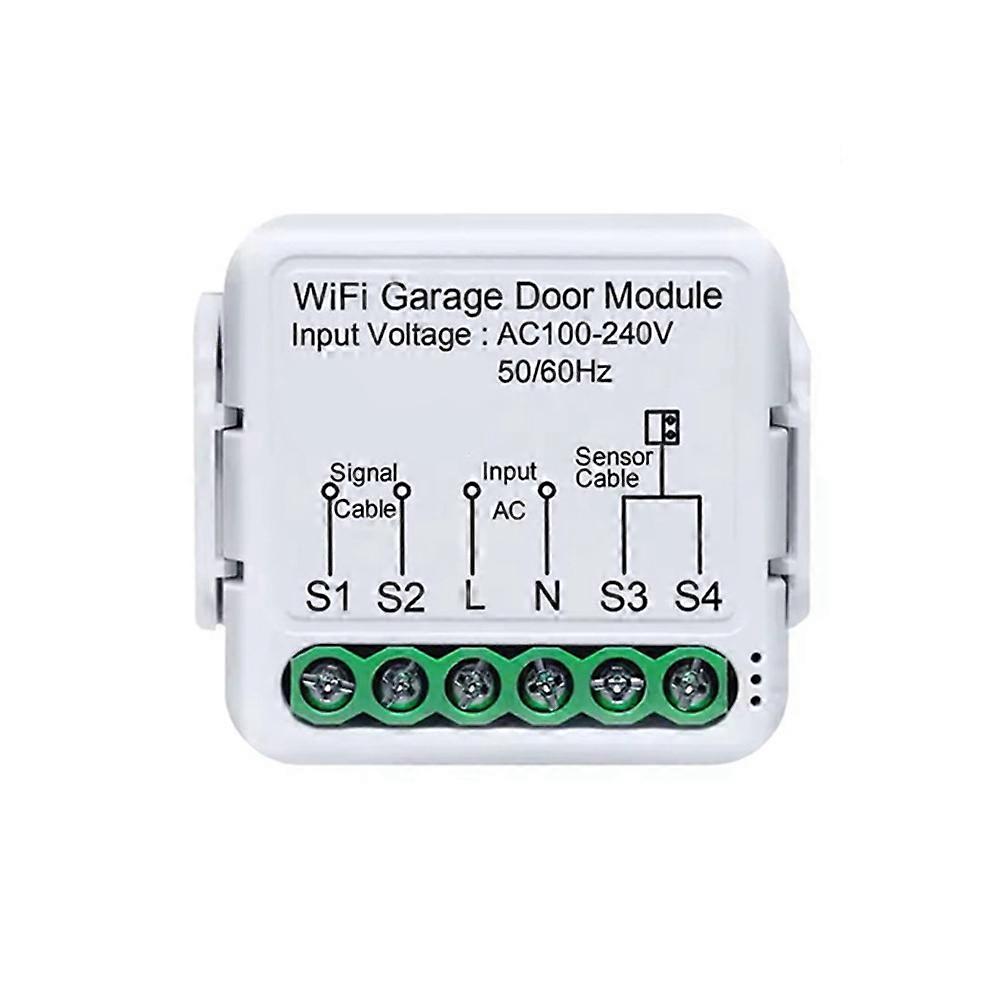 Tuya Wlan-fähiger Garagentoröffner Mit Sprachsteuerung Per App Für Garagentormodul/rollschalter