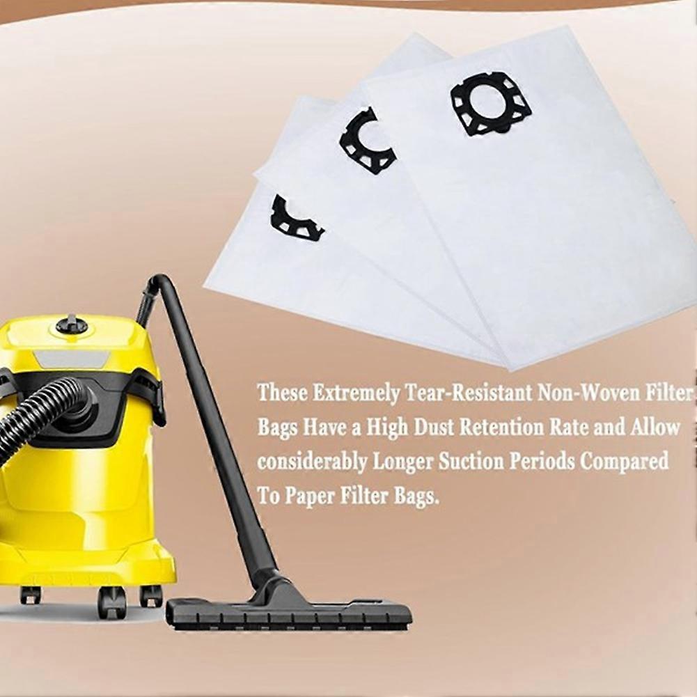 Ersatzbeutel Und -filter Für Kärcher Staubsauger Wd4, Wd5, Wd6, Mv4, Mv5 Und Mv6