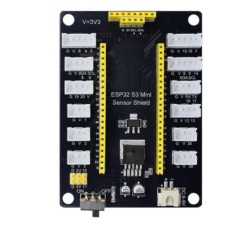 Esp32-s3 Iot-entwicklungserweiterungsplatine, Xiaozhi Ki-experimentierplatine, Mini-sensorplatine Mit Verpolungsschutz