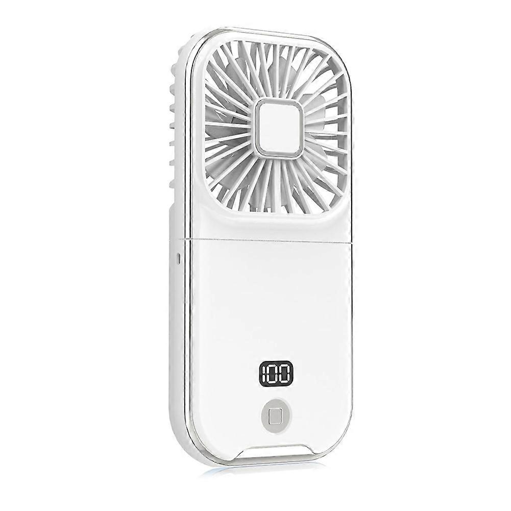 Tragbarer Ventilator, Leistungsstarker Und Faltbarer Mini-tischventilator Für Reisen, Urlaub Und Homeoffice.