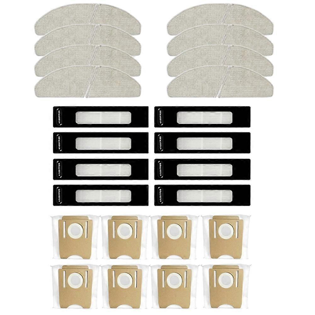 Für Midea S8, S8 Plus / Customer T24 Ersatzteile Und Zubehör: Hepa-filter, Reinigungstuch, Staubbeutel