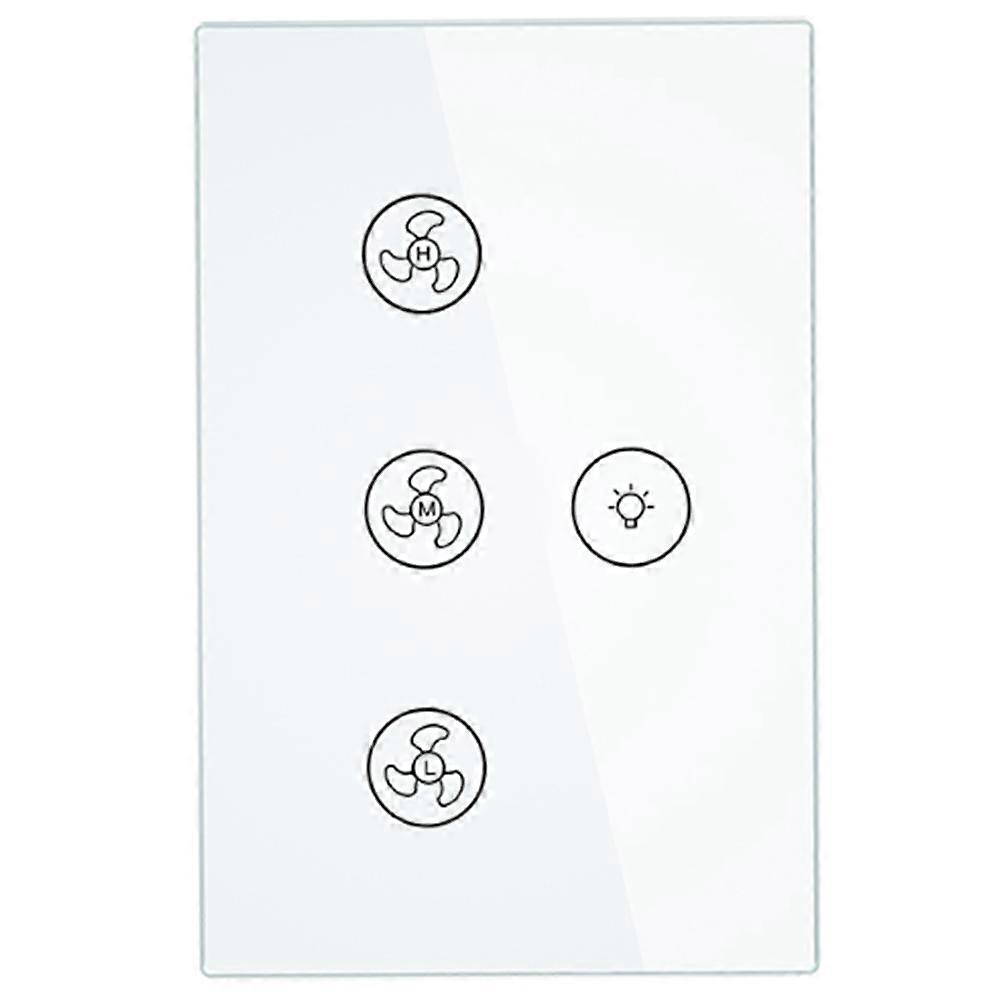 Intelligenter Wlan-deckenventilator Mit Wandschalter Und Integrierter Beleuchtung, Smart Life/tuya-app, Fernbedienung Mit Variabler Geschwindigkeit