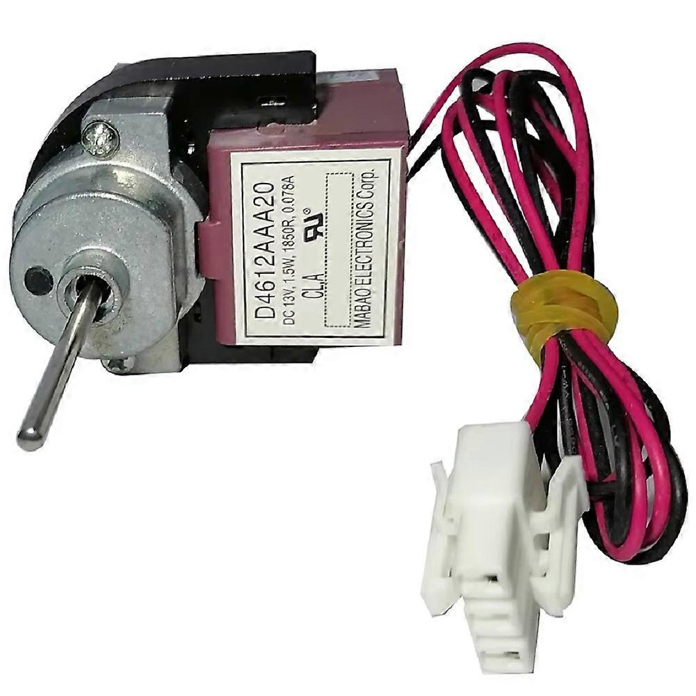 Kühlschranklüftermotor D4612aaa20, 13 V Dc, 1,5 W, 1850 U/min, 0,078 A. Verdampferlüftermotor Für Kühl-/gefrierschränke.