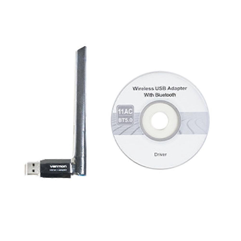 Vention Ac650 Wlan-adapter, Dualband-wifi5 (5 Ghz Und 2,4 Ghz), Usb-dongle Für Desktop- Und Laptop-pcs
