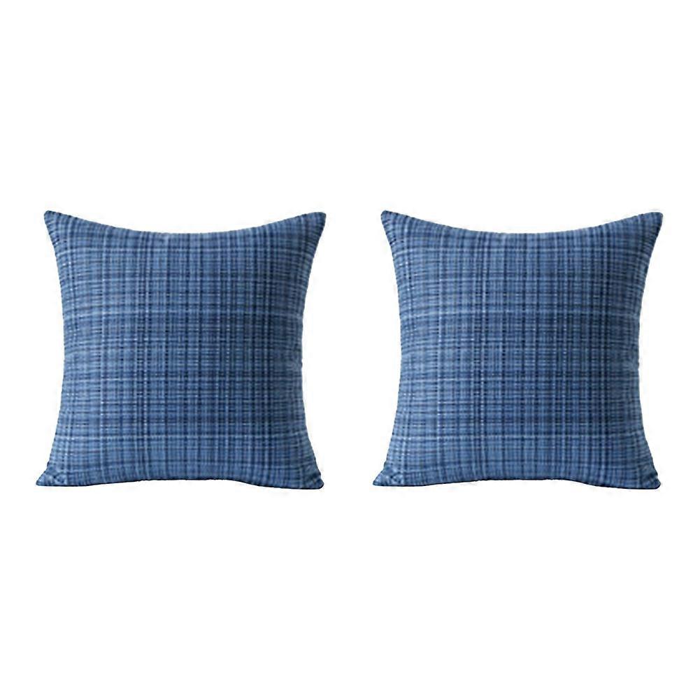 Set Mit 2 Wasserdichten Outdoor-kissenbezügen, 18 X 18 Cm, Wasserabweisend