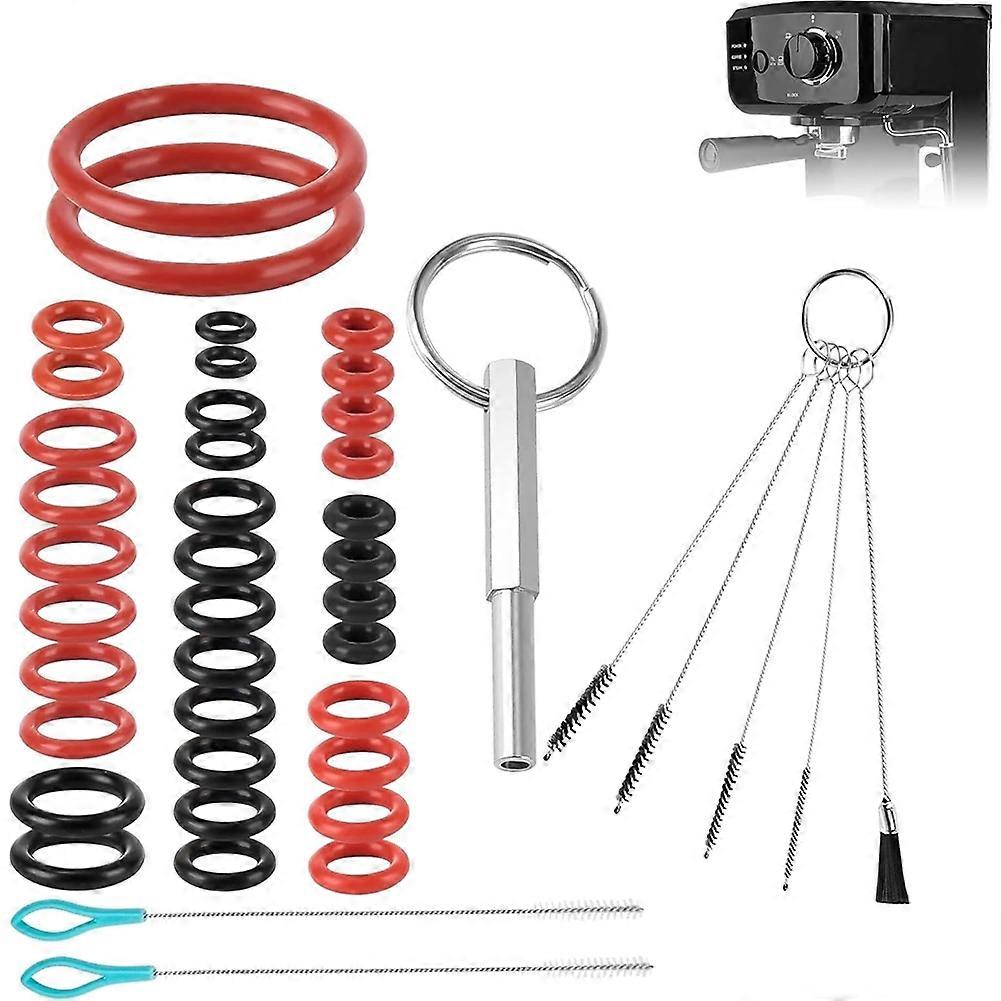O-ring- Und Infusionsventil-werkzeugsatz, Kompatibel Mit Jura-zubehör Und Krups-ersatzteilen, Inklusive Ovalem Sicherheitsschlüssel.
