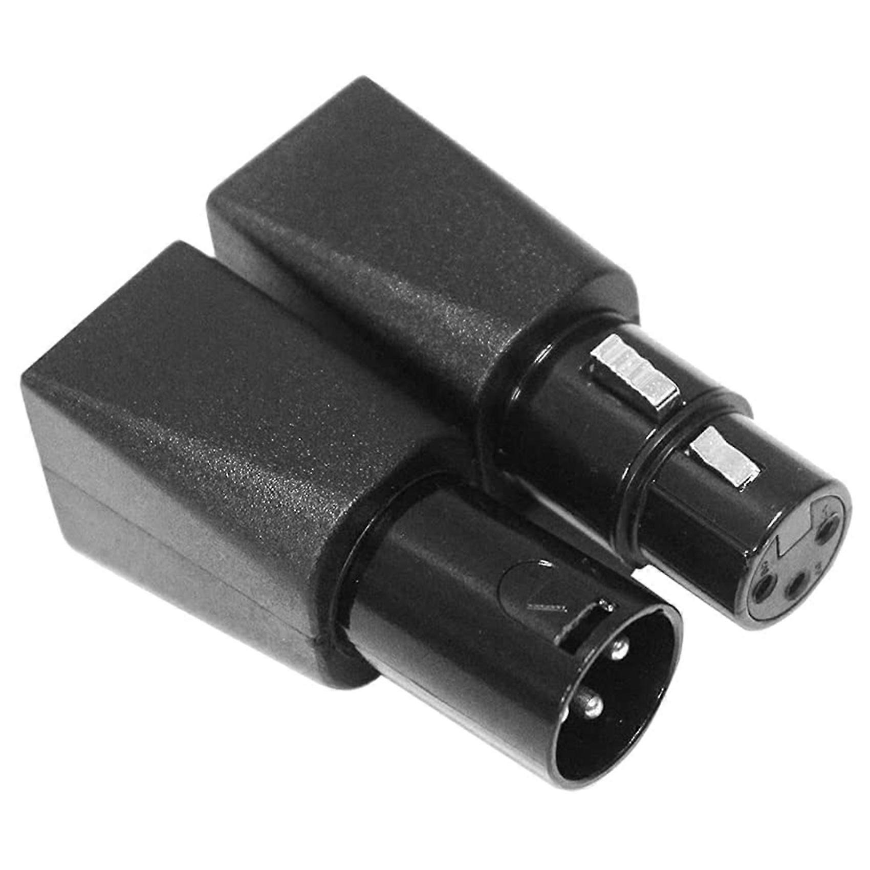 Dmx-zu-rj45-ethernet-adapter, Rj45-zu-xlr-3-polige Dmx-buchse Und -stecker (3 Pins, 1 Paar)