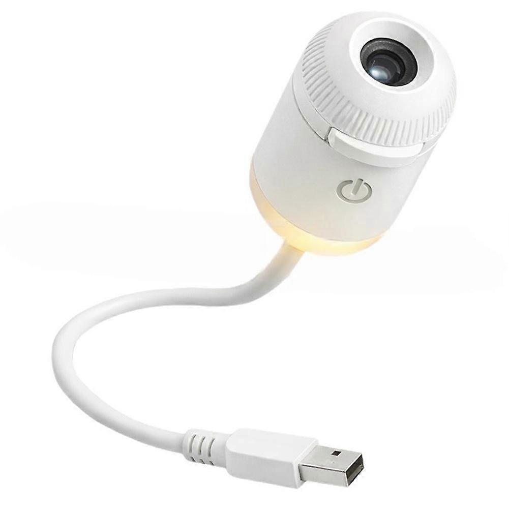 Nachtlichtprojektor, Tragbarer Usb-sternenhimmelprojektor Fürs Schlafzimmer, Mini-led-wandlampe (5 Dias)