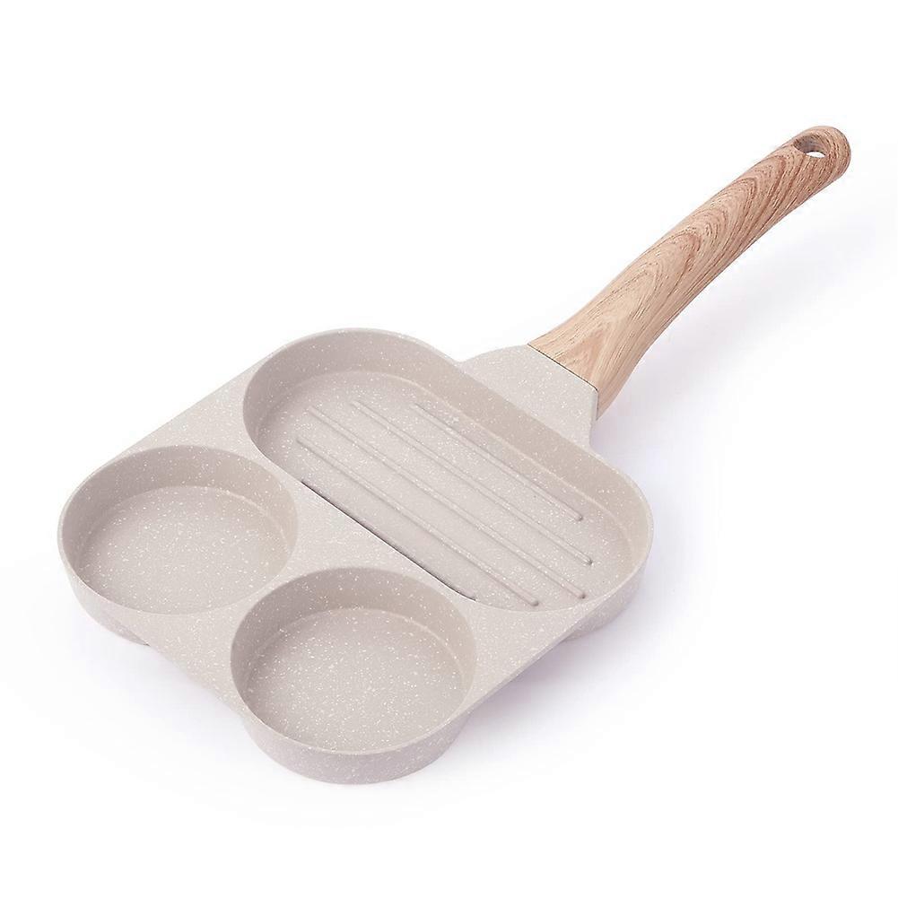 Antihaftbeschichtete Eierpfanne, Eierbratpfanne, 3-in-1 Frühstücksgrillpfanne, Eierpfanne, Eierpfanne Für Gesundes Kochen