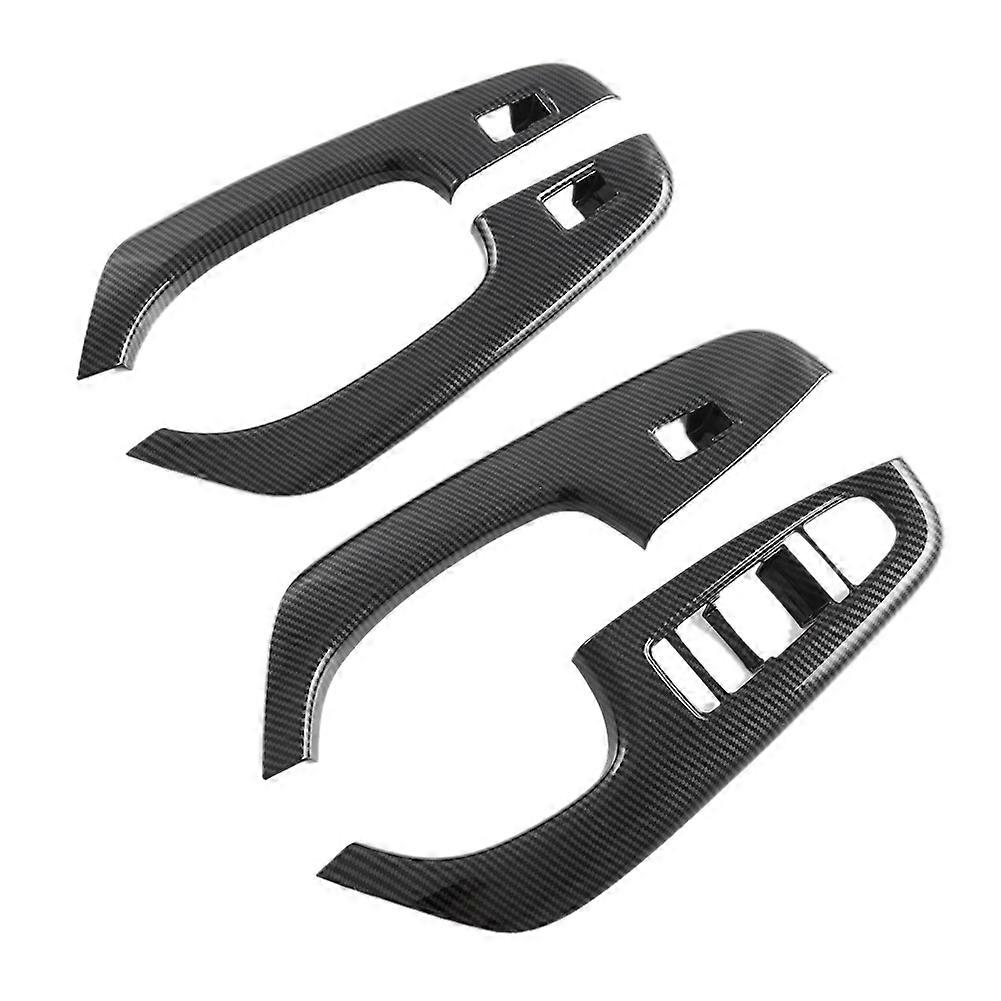 Abdeckung Für Den Fensterheber-bedienknopf, Türarmlehnenverkleidung Innen, Carbonfaser-optik Für Byd Seal / Byd Atto 4