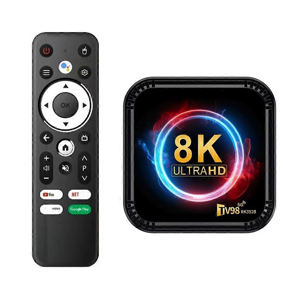 Tv98 Rk3528 Smart-tv-box, Android 13, 8k Hd, 2,4-ghz- Und 5-ghz-wlan, Mini-set-top-box, Us-stecker