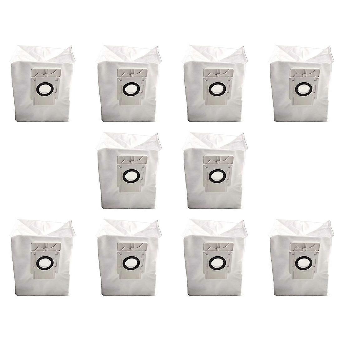 Packung Mit 10 Ersatzstaubbeuteln Für Rc3 Plus Und Re4 Plus Saugroboter, Inklusive Staubbeutel Und Reinigungstuch Für Den Haushalt