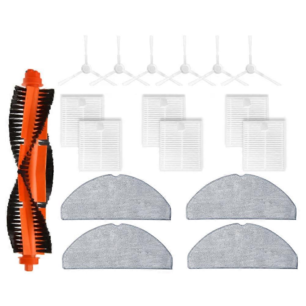 Ersatzteile Für Den Xiaomi E10 E12 B112 Saugroboter: Hauptbürste, Filter, Reinigungstuch.