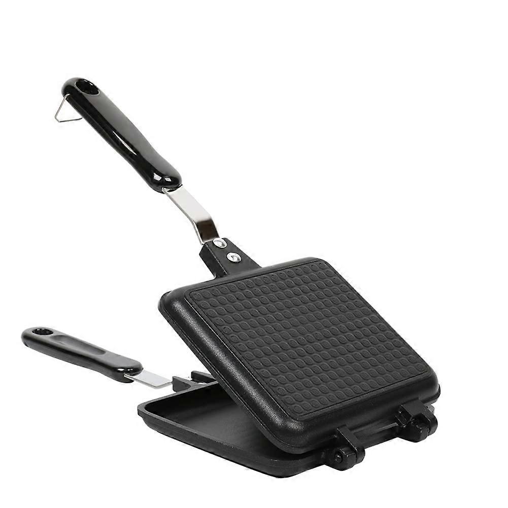 Sandwichmaker, Antihaftbeschichtete Panini-pfannen Mit Griff, Aluminium-bratpfanne Für Die Heimische Küche