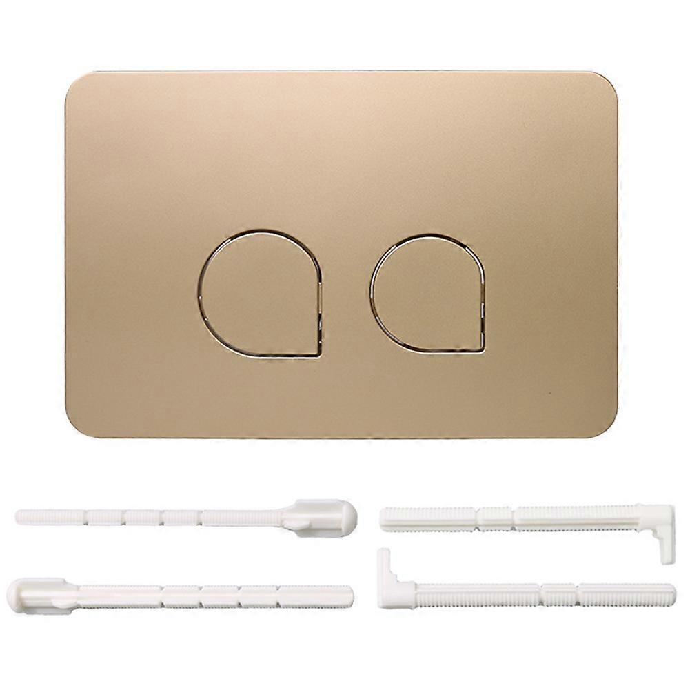 Zweimengenspülung Für Wc Sigma012030, Serie Sigma – Modernes Goldenes Badaccessoire