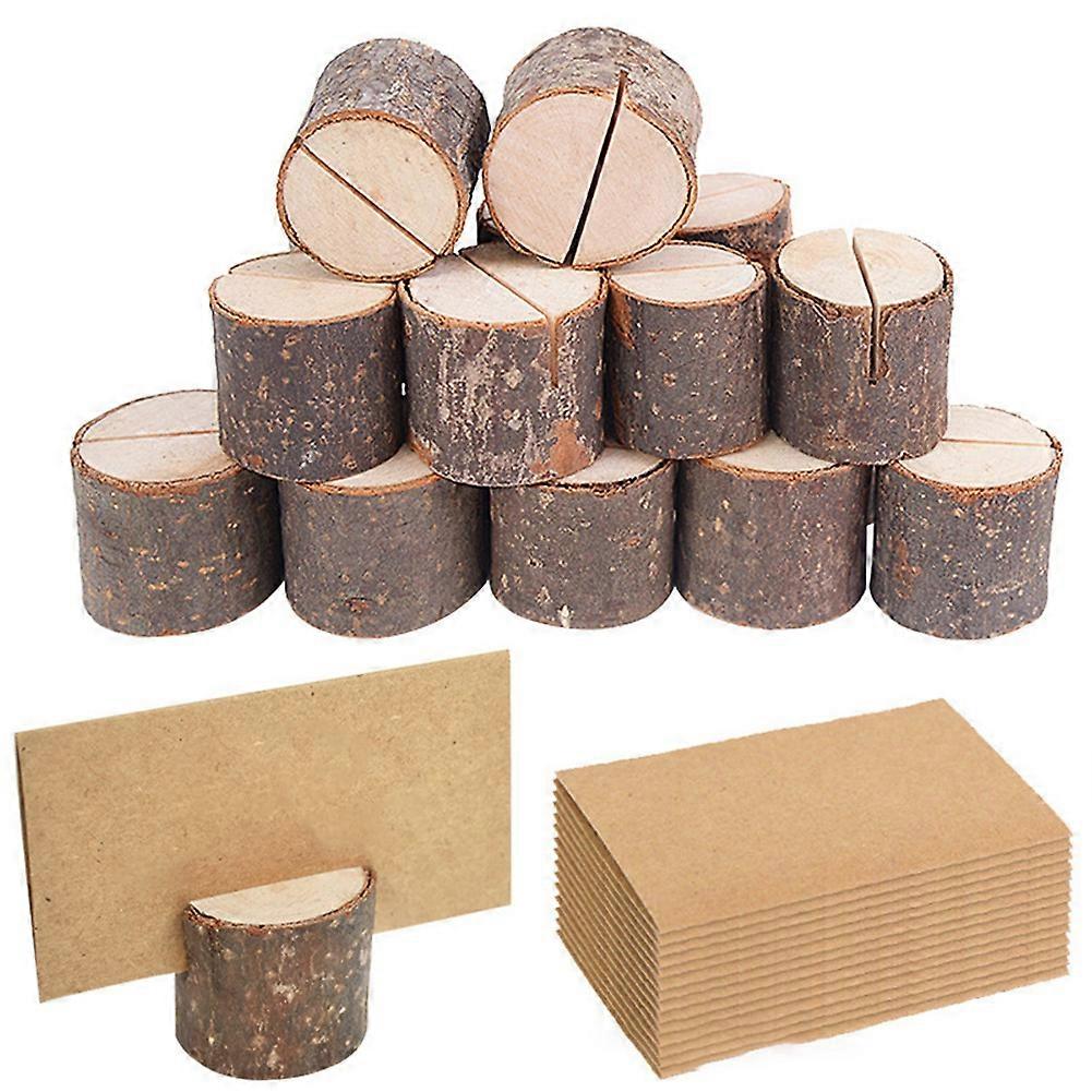 Set Aus 35 Mini-tischkartenhaltern Aus Holz, Visitenkartenhaltern, Postkartenrahmen, Tischnummern, Namensschildern, Dekoration Für Hochzeiten Und Partys.