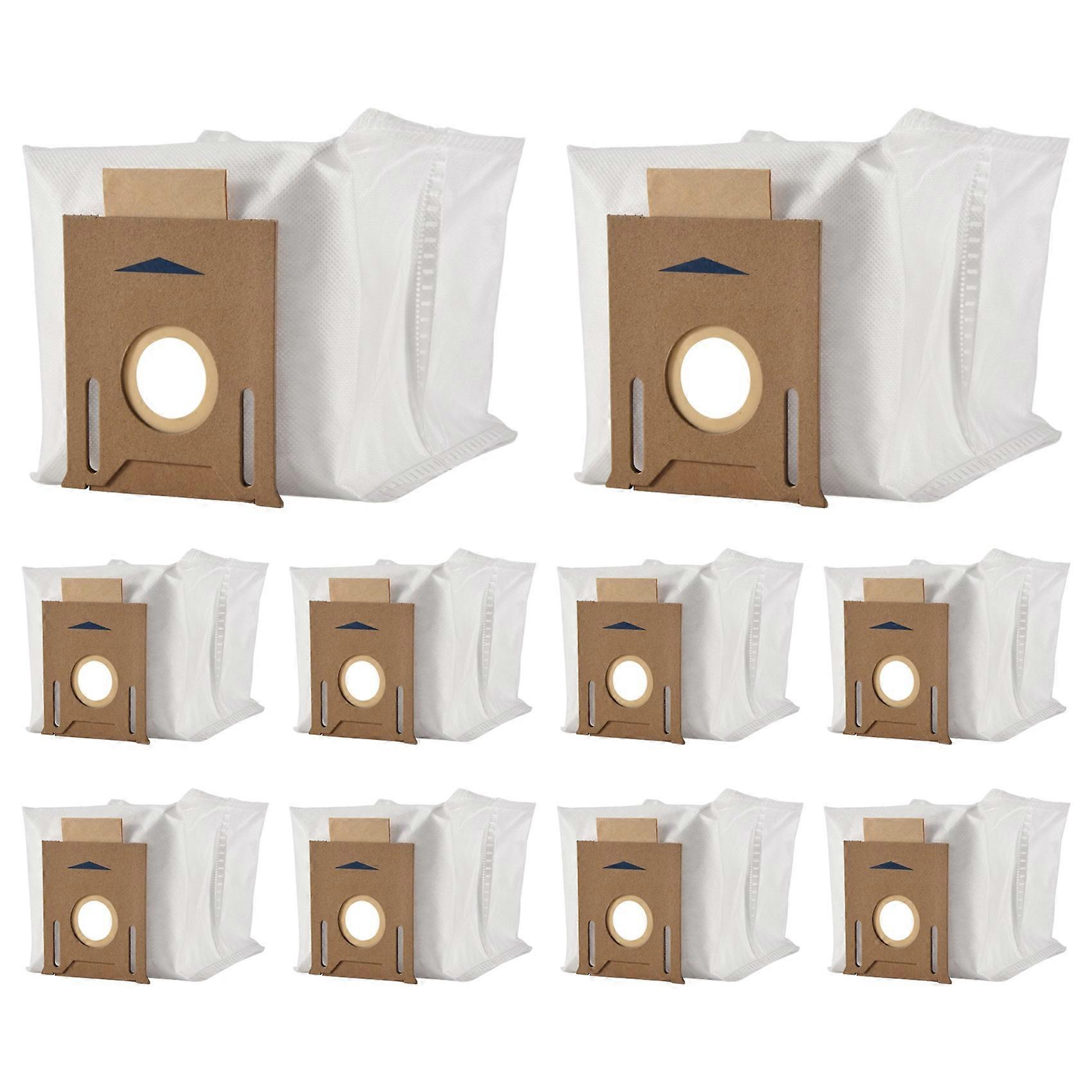 Packung Mit 10 Ersatzbeuteln Für Ecovacs Deebot N8+, N8 Pro+, T8, T8+, T8 Aivi, T8 Aivi+, T8 Max Und T9+ Staubsauger.
