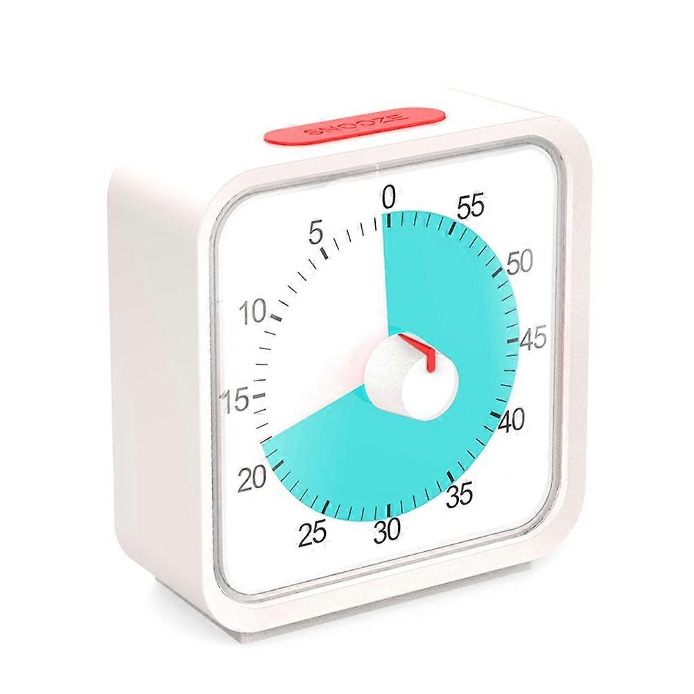Pomodoro-timer Für Küche, Zeitmanagement-timer Für Lernen Und Unterricht, 60-minuten-visual-timer Mit Leisem Betrieb -c