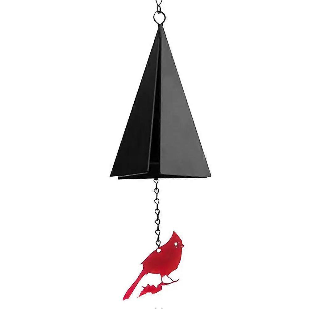 Dreieckiges Rotes Eisen-windspiel, Hängedekoration