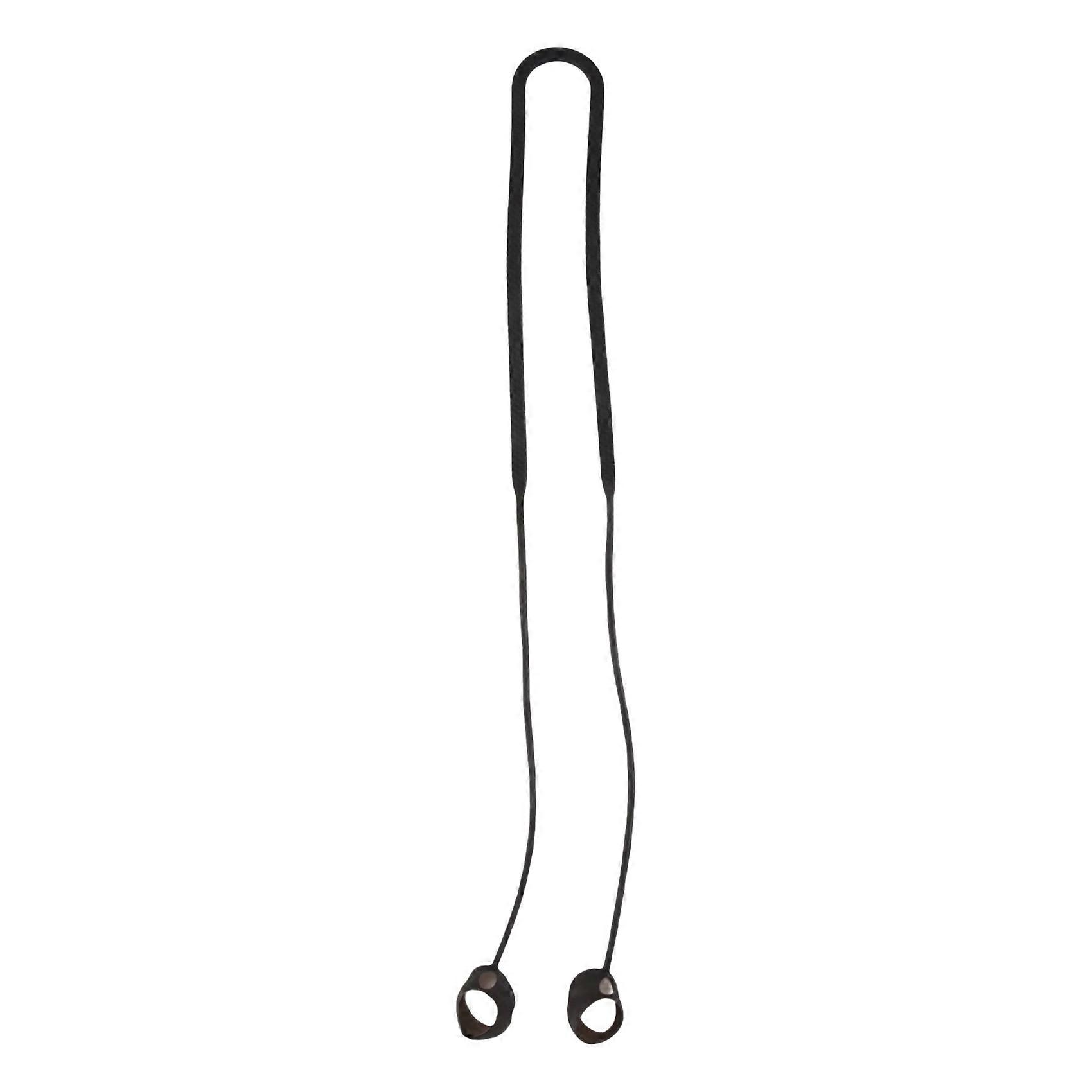 Nackenband-kabel Für Sony Wf-1000xm4 Kopfhörer, Anti-verlust-silikon-kabelhalter Für Sportkopfhörer (schwarz)