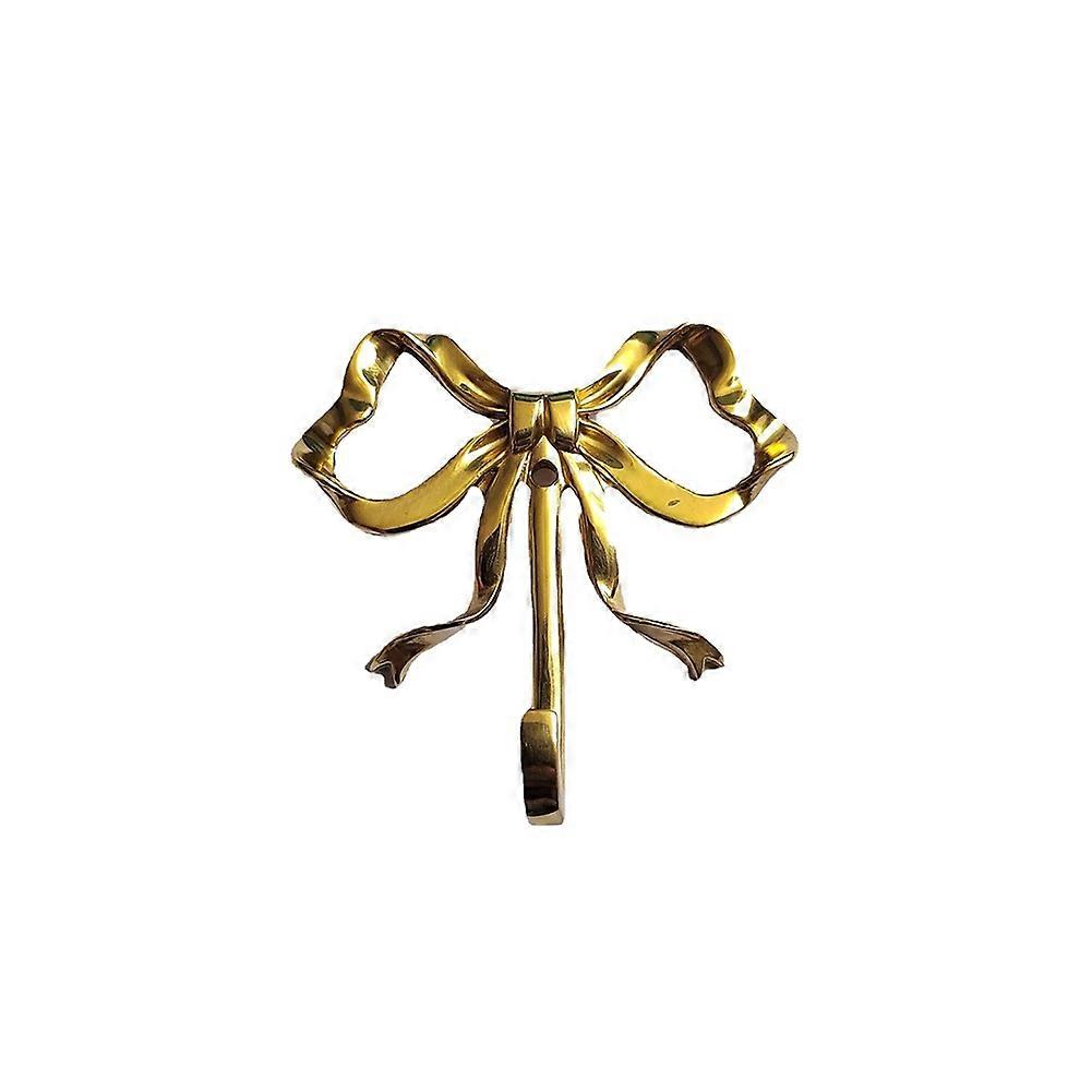 Einfacher, Knotenförmiger Wandhaken, Goldfarbene Kleiderhaken, Badezimmer-wandhaken, B