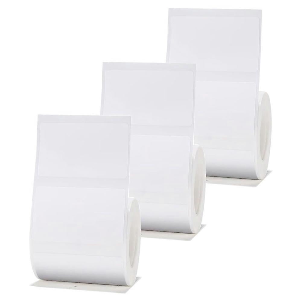 3 Rollen Weißes Etikettenpapier (50 X 30 Mm), Kompatibel Mit Den Etikettiergeräten B1, B21 Und B3s. Wasserfestes, Selbstklebendes Etikettenpapier.